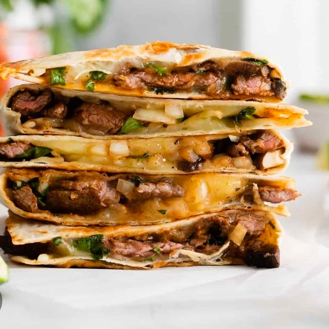 Steak Quesadilla.