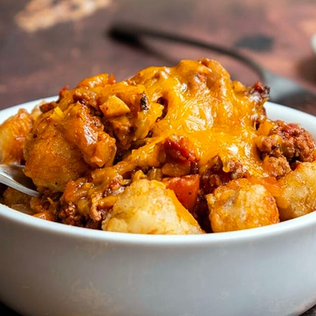 Chili-Cheese Tots.