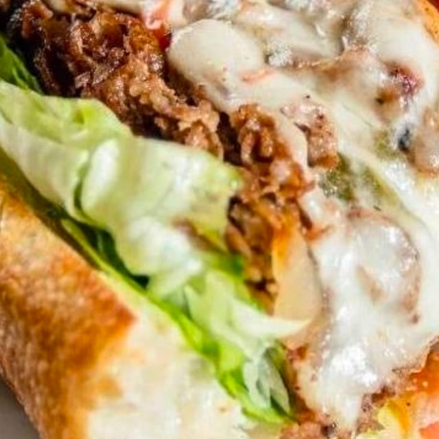 Steak Philly Sandwich.