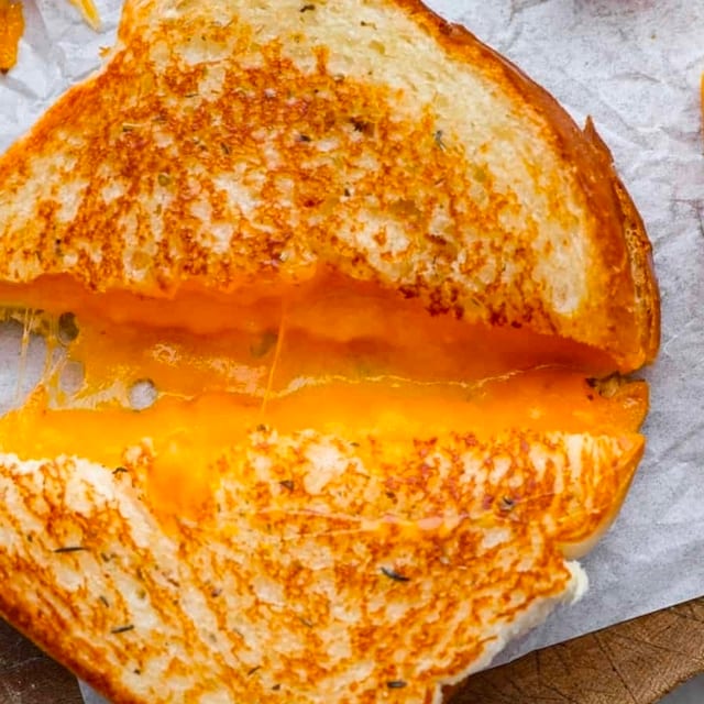 Grilled Cheese Sandwich.