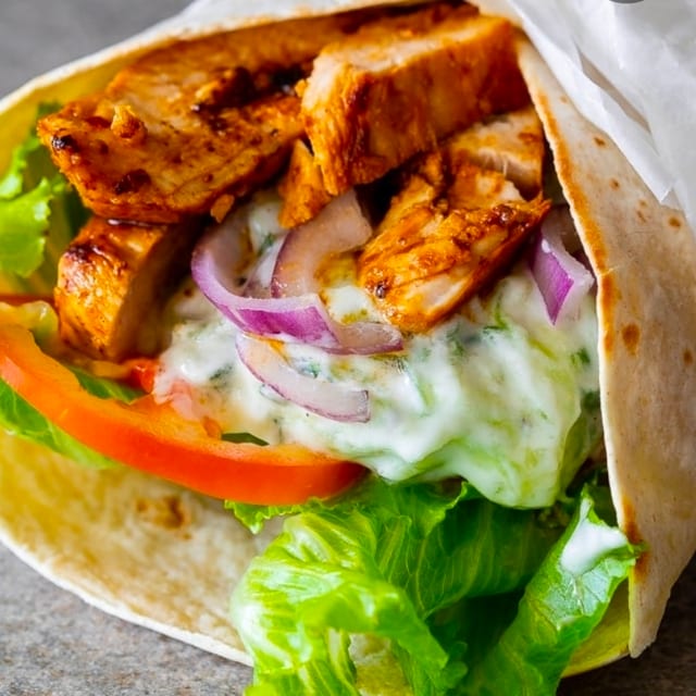 Grilled Chicken Wrap.