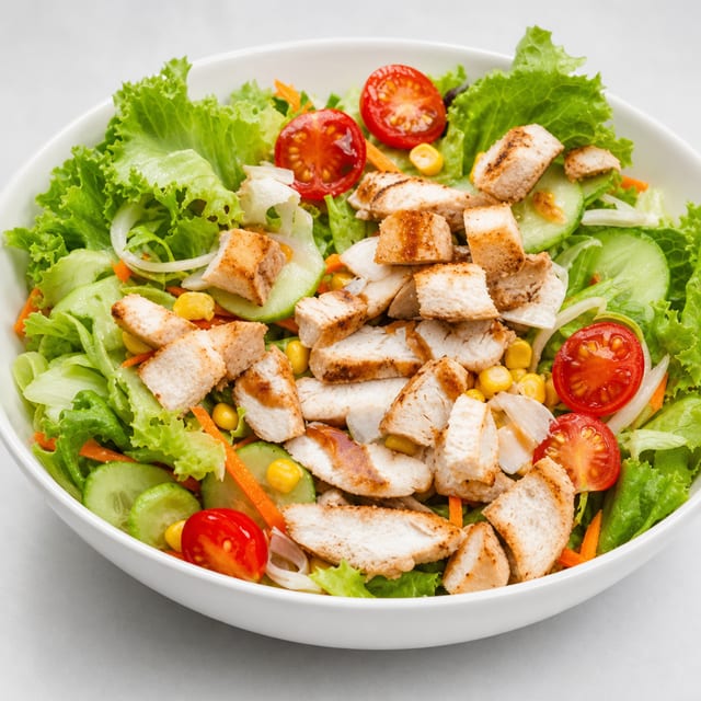 Grilled Chicken Tossed Salad.