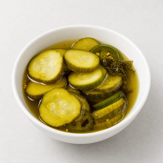 Spicy Pickles.