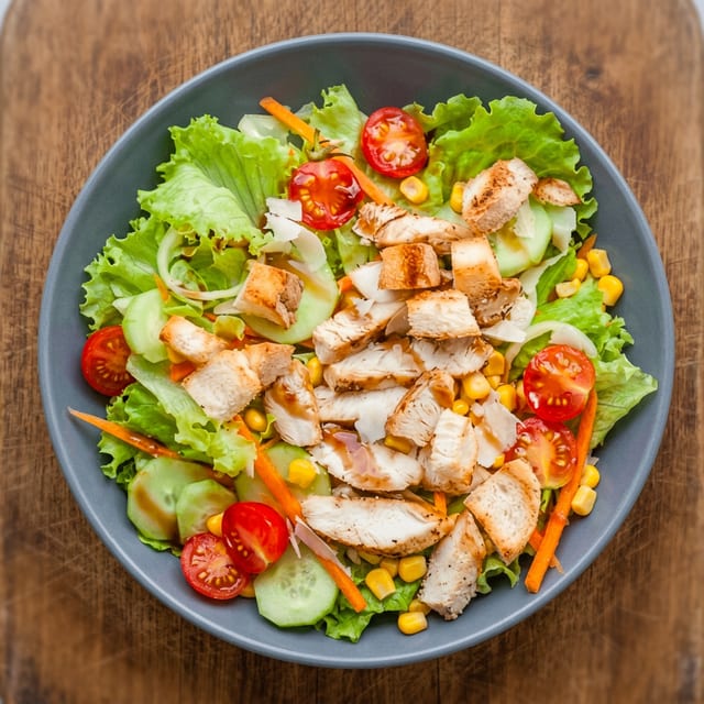 Grilled Chicken Tossed Salad.