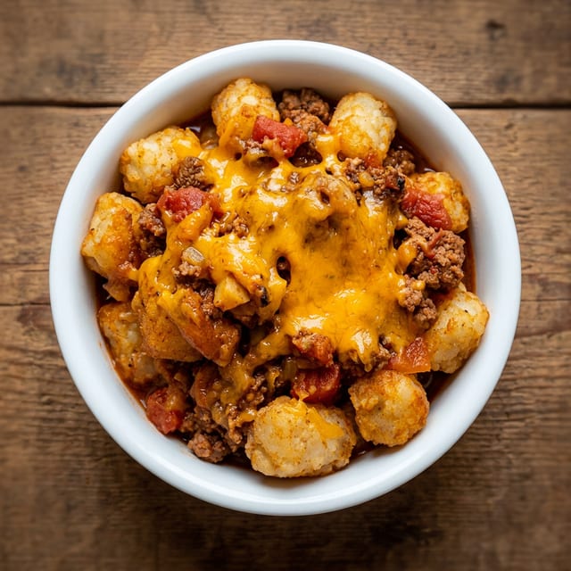 Chili-Cheese Tots.