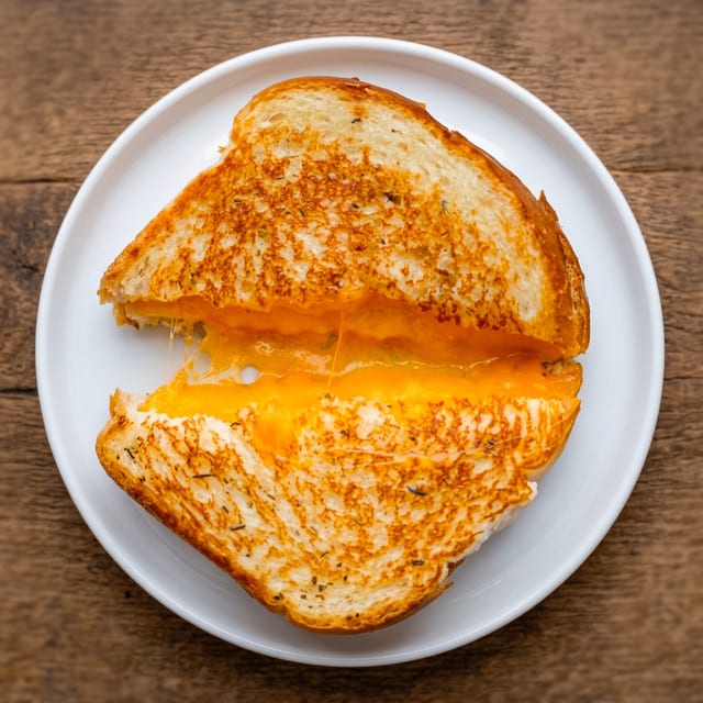 Grilled Cheese Sandwich.