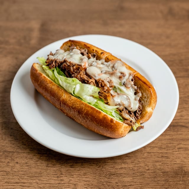 Steak Philly Sandwich.